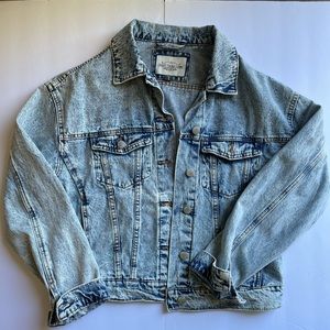 Denim Jacket acid wash